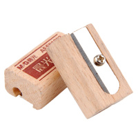 晨光卷笔刀单孔木制APS91222