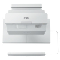 爱普生(EPSON)CB-735Fi 投影仪投影机教育办公(3600流明 高清激光光源超短焦互动白板功能 含安装)