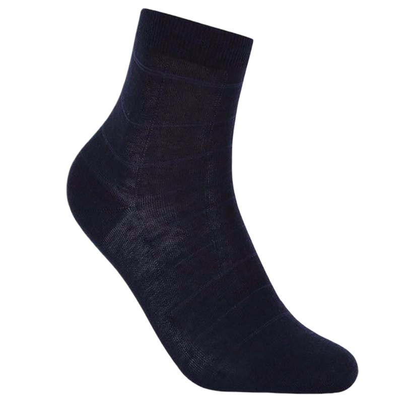 雅戈尔/汉麻世家2019新款棉麻透气防臭简约商务袜男士袜子455FQP