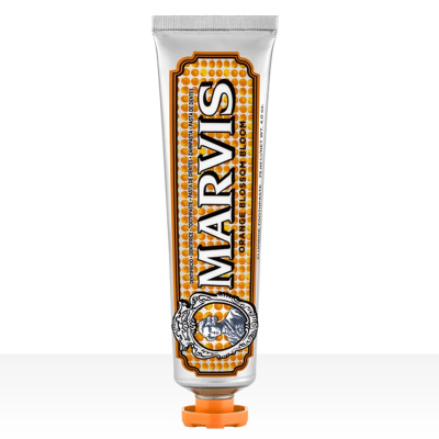 MARVIS玛尔仕橙花绽放牙膏75ml 白皙净齿持久清爽去渍去口臭