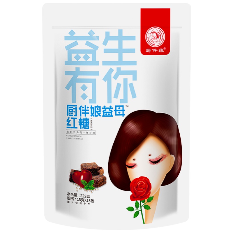 厨伴娘红糖姜茶小袋装颗粒速溶大枣阿胶祛湿去大姨妈宫寒调理气血