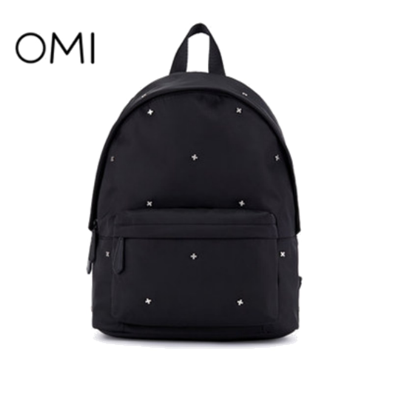 欧米omi双肩包女韩版百搭休闲旅行背包女大容量校园学生书包学院风双肩包书包女包旅游背包