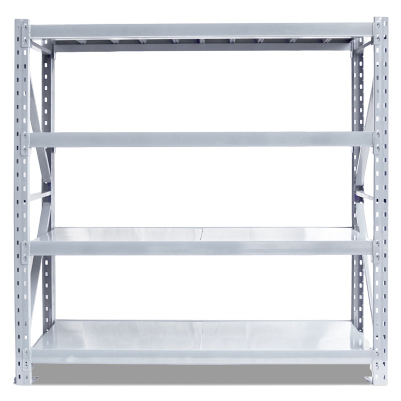 皇球 重型货架 四层主架 900KG/层 白色 200×60×200CM
