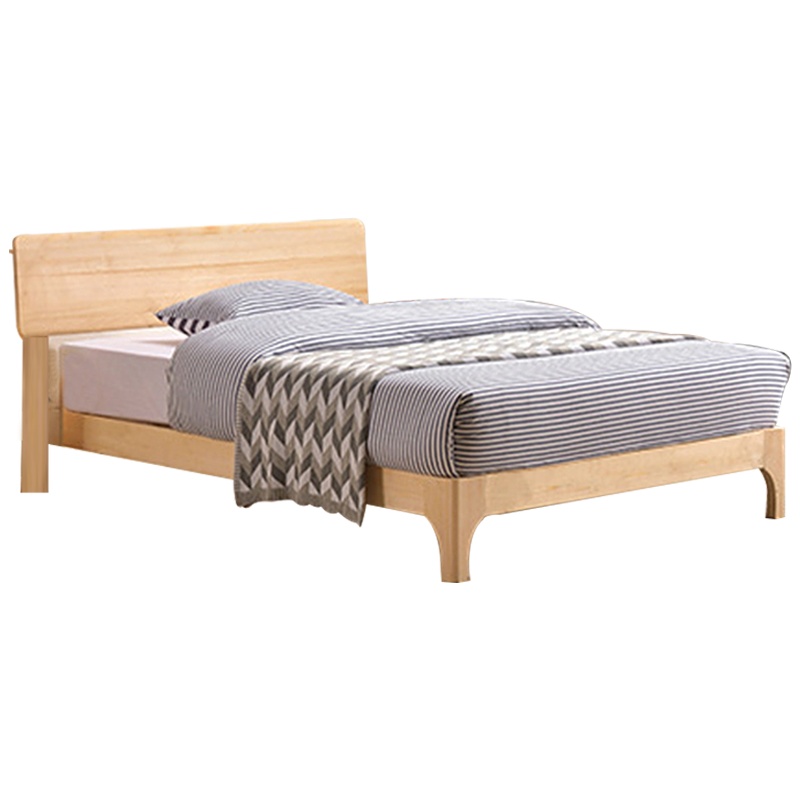 慧采云 办公家具实木床办公宿舍床简约现代实木床1.5米接待床单人床