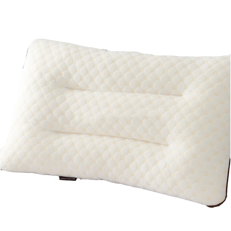 路易卡罗 舒心保健乳胶枕LK-3065 35cm*55cm 白色(单位:件)