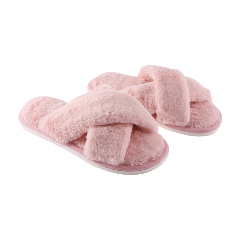 嫚熙(EMXEE)春夏款时尚月子鞋室内居家拖鞋冬季厚底孕妇拖鞋棉拖女