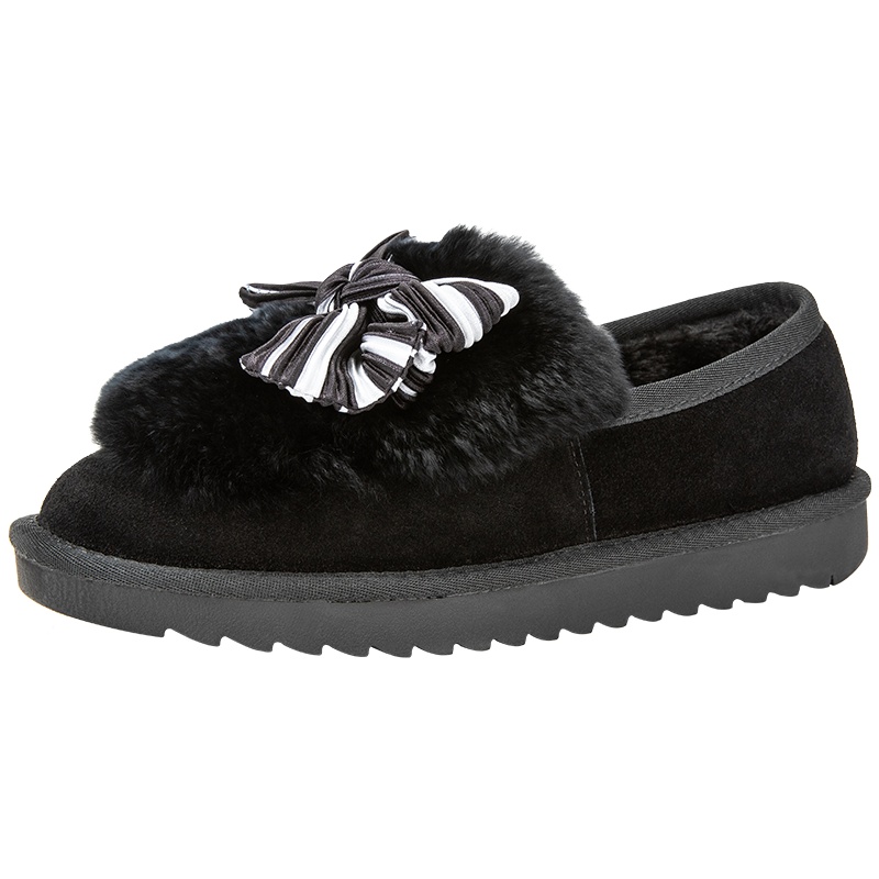 热风蝴蝶结女士休闲鞋