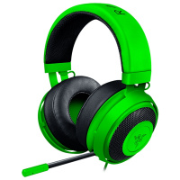 雷蛇(Razer)北海巨妖 绿色 清凉凝胶耳罩 有线游戏耳麦 游戏耳机 头戴式电竞耳机