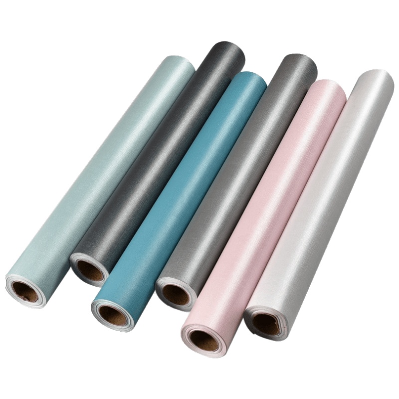 北欧墙纸自粘纯色灰色纸素色卧室宿舍卫生间翻新衣柜墙贴纸 白色 3米哑光纯白色 仅墙纸