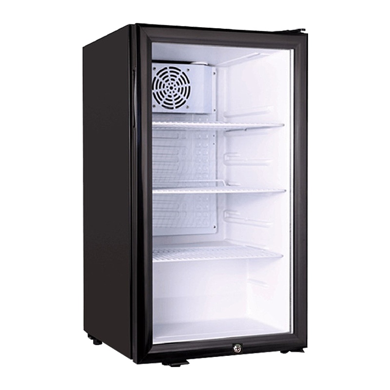 乐创 (lecon)110升留样柜小型食品冷藏台式单门饮料保鲜展示柜冷藏柜酒店小冰箱 LC-SC-110