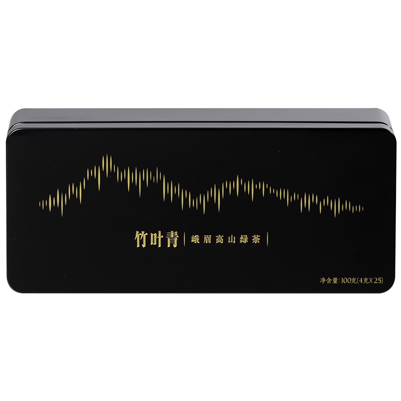 [春茶上市]竹叶青茶叶2021新茶峨眉高山绿茶特级(静心)经典礼盒100g