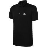 【自营】adidas阿迪达斯男子短袖POLO衫网球休闲运动服CV8322 L CV8322黑