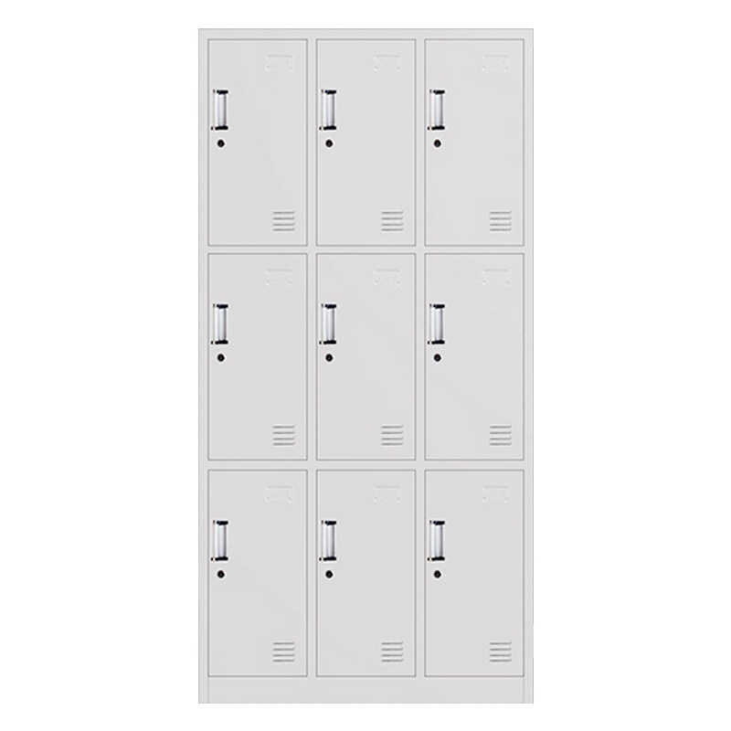 汉诺鑫威更衣柜钢制员工宿舍储存物柜浴室多门换衣柜子铁皮学校宿舍存鞋柜