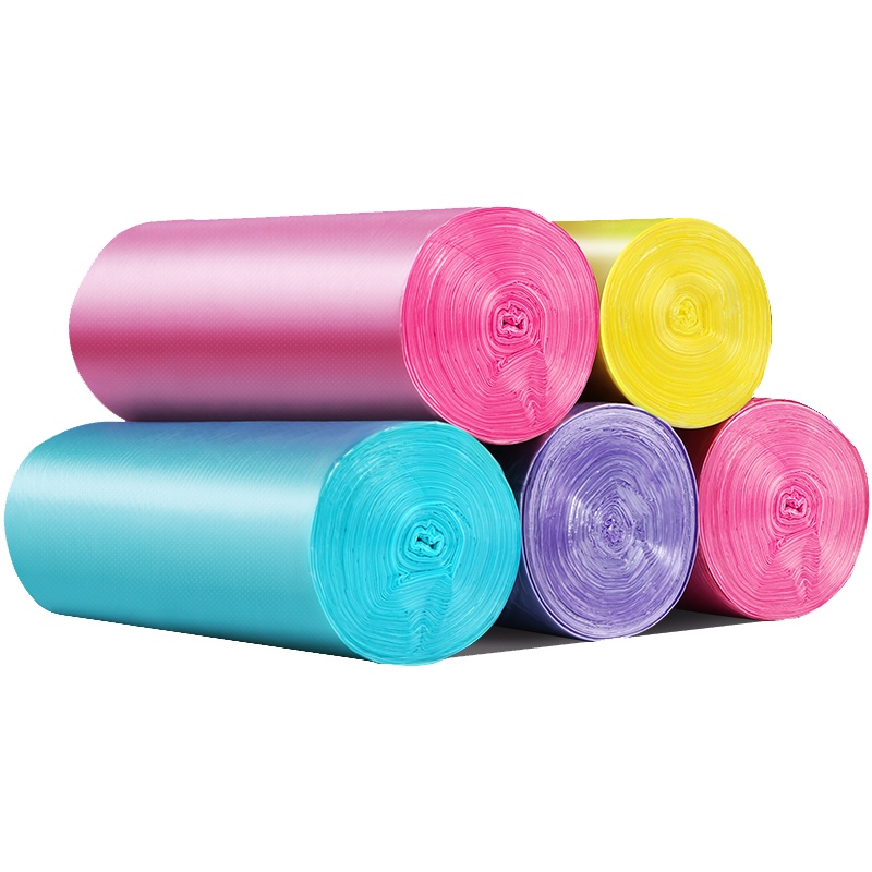 欧涤(Oudi)家务手套垃圾袋彩色加厚环保全新料承重力强无异味不滴漏