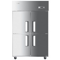 海尔(Haier)SL-1020C2D2不锈钢四门商用厨房冰箱冰柜双温冷藏冷冻饭店冷柜