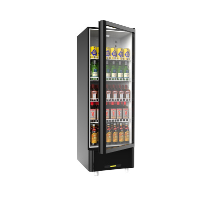 东贝展示柜冷藏保鲜柜商用HL-LC320NB立式冰柜单门饮料柜超市冰箱冷藏柜风直冷320L大容量