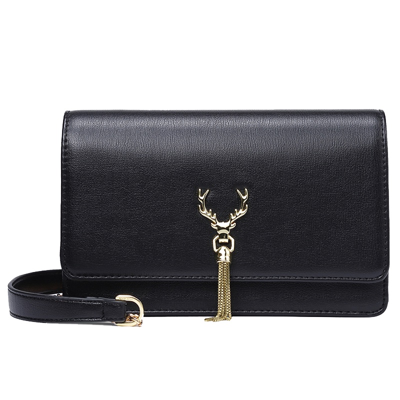 啄木鸟女包韩版新款链条包甜美时尚斜跨单肩包简约大气斜挎小包