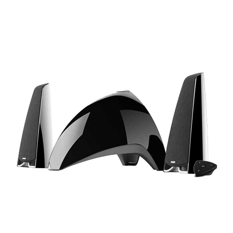 漫步者(EDIFIER)E3360BT 时尚多功能多媒体音箱 低音炮 电脑音箱 黑色