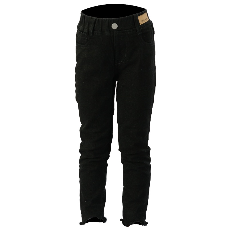 班蒂纳女童铅笔裤修身女童裤子春秋韩版牛仔裤小脚裤儿童洋气中大童长裤HE02