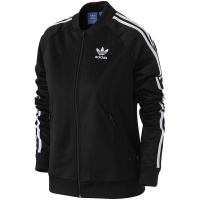 【自营】adidas阿迪达斯三叶草女装外套长袖夹克angelababy运动服BK5931 32 BK5931黑