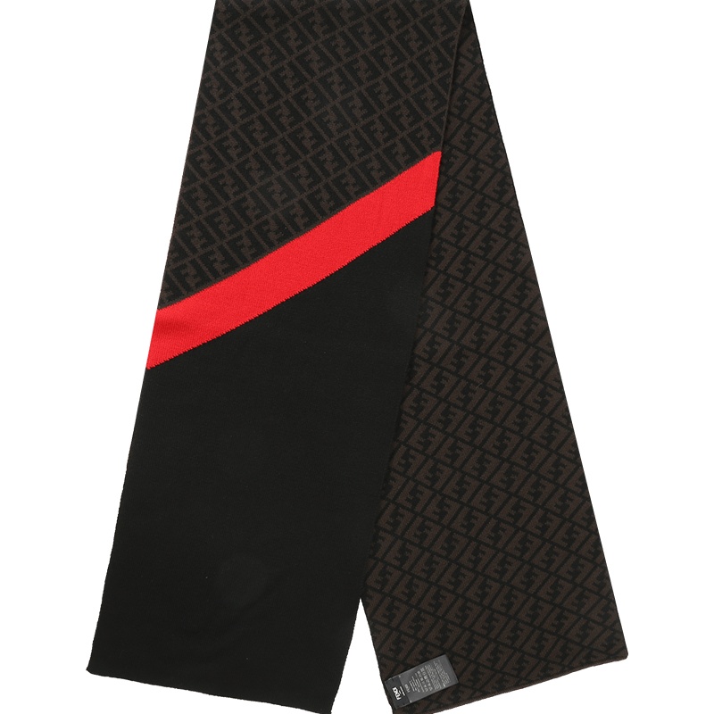 芬迪 FENDI FF TETRIS图案围巾FXS124 男款围巾