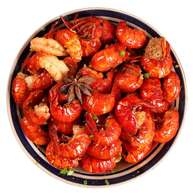 只做2021年新虾麻辣小龙虾尾300g*3盒香辣龙虾尾虾球活虾手剥 加热即食
