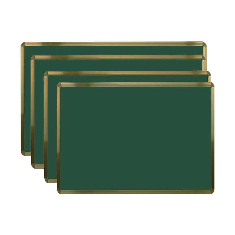 文灵磁性挂式学校黑板教师用教室大号无尘磁力绿板黑板宣传板宣传栏可定制1.2*4米(加厚加硬)