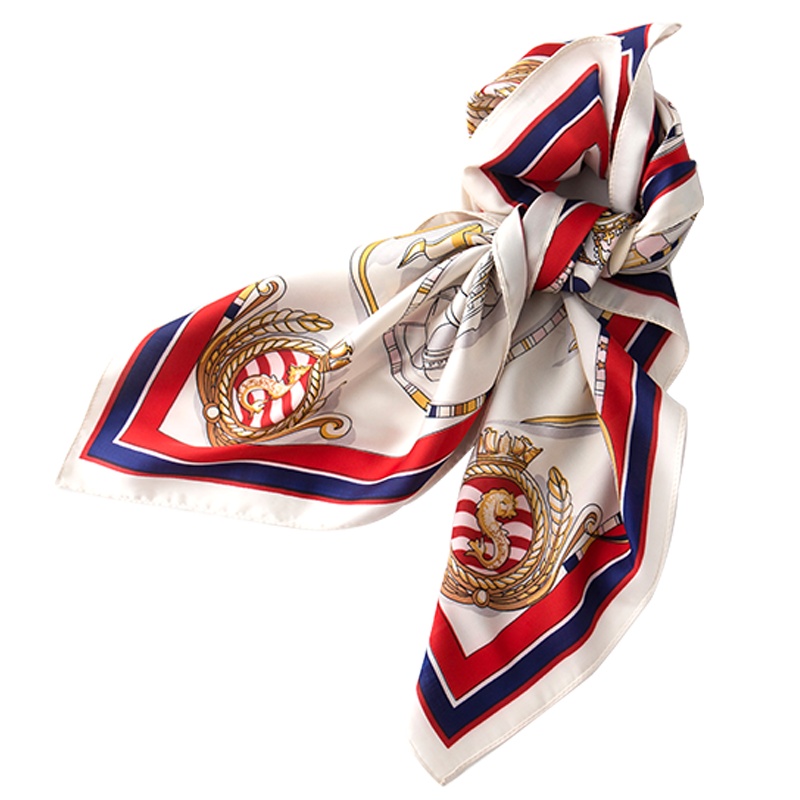 芳恩 摩登时尚小方巾 A-S030 丝缎时尚印花气质百搭女士小方巾领巾丝巾 70*70cm 单条价