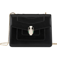 BVLGARI宝格丽 SERPENTI FOREVER 经典蛇头单肩包34559
