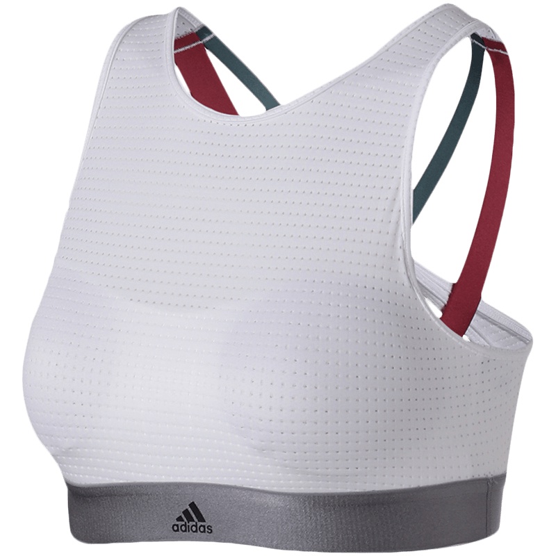 adidas女服运动胸衣训练健身瑜伽休闲运动服CZ8065 L CZ8065白色