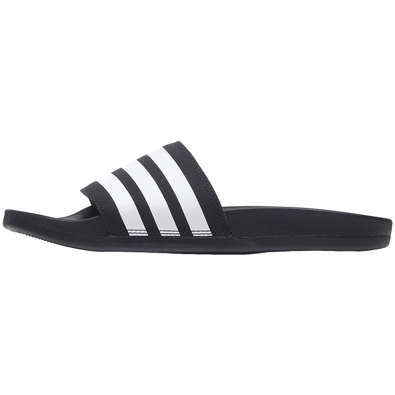 adidas阿迪达斯女子拖鞋时尚凉拖休闲运动鞋AP9966 AP9966亮白+1号黑色