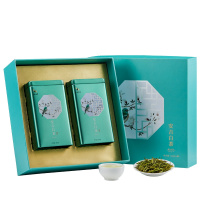 [2021新茶]八马茶叶 春茶 特级安吉白茶绿茶茶叶 礼盒装120克
