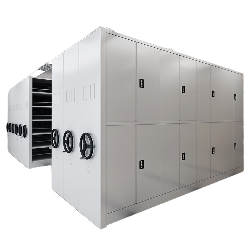 金属制档案柜手摇式移动密集架文件柜