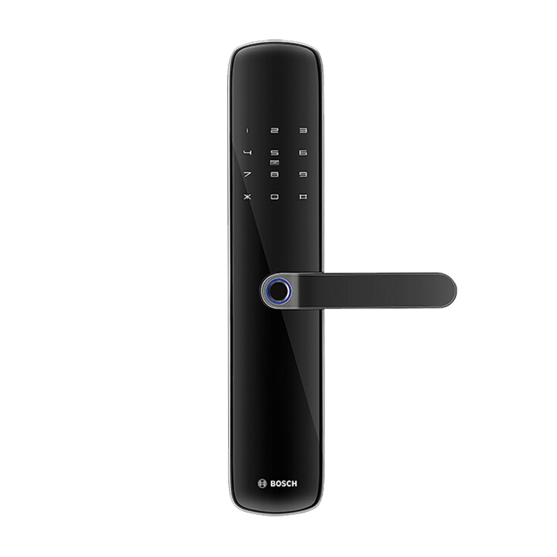 博世(BOSCH)指纹锁智能锁智能门锁 智能家居家用防盗门电子密码锁 ID60墨岩黑