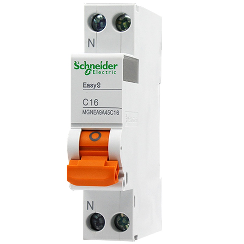 施耐德电气（Schneider Electric） 家用空开E9系列1P+N 双进双出 DPN16A 空气开关