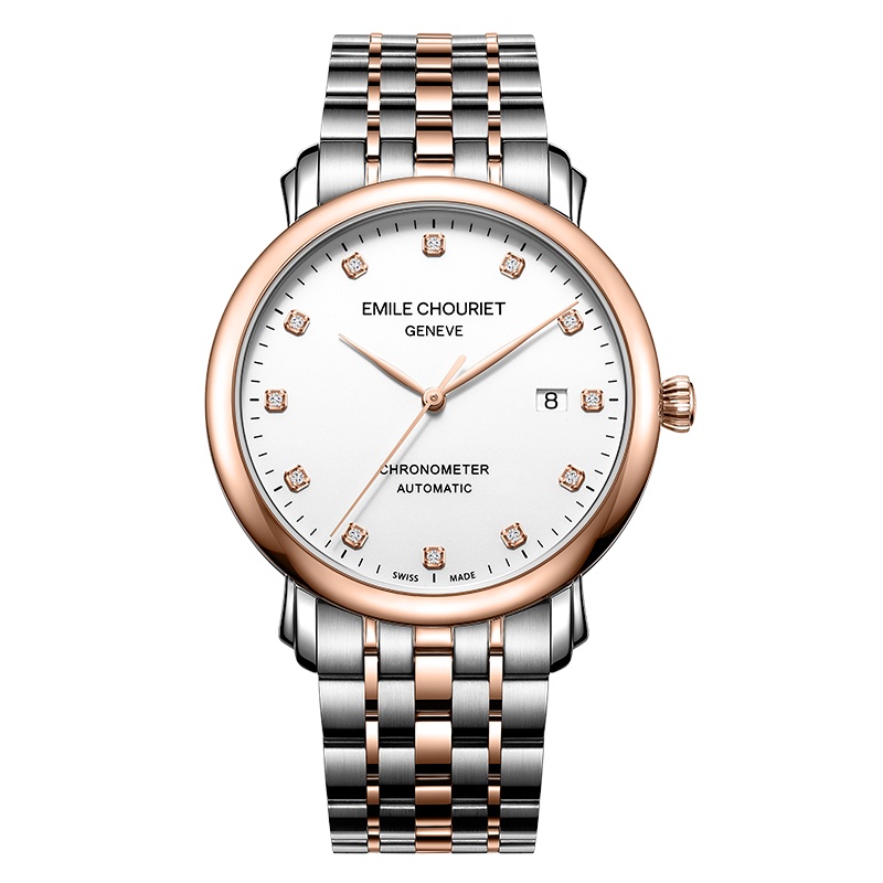 (Emile Chouriet)瑞士艾米龙表莱蒙系列天文台男士机械表00.1168.G40.6.46.22.1