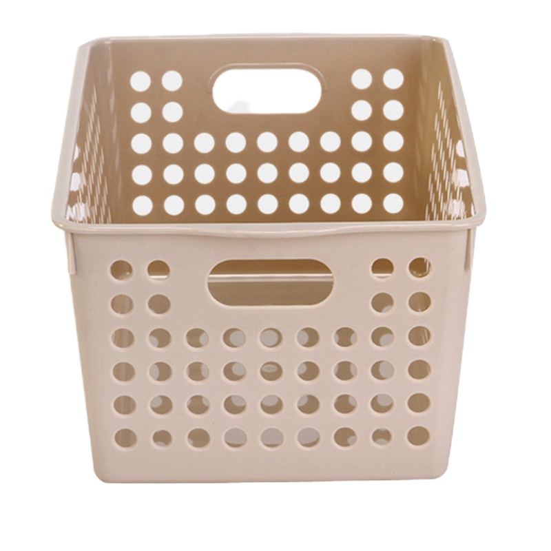 茶花 2898圆点收纳筐 S号 颜色随机