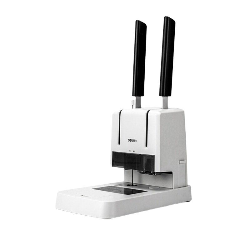 得力(deli)3881 省力型票据打孔机 凭证装订机