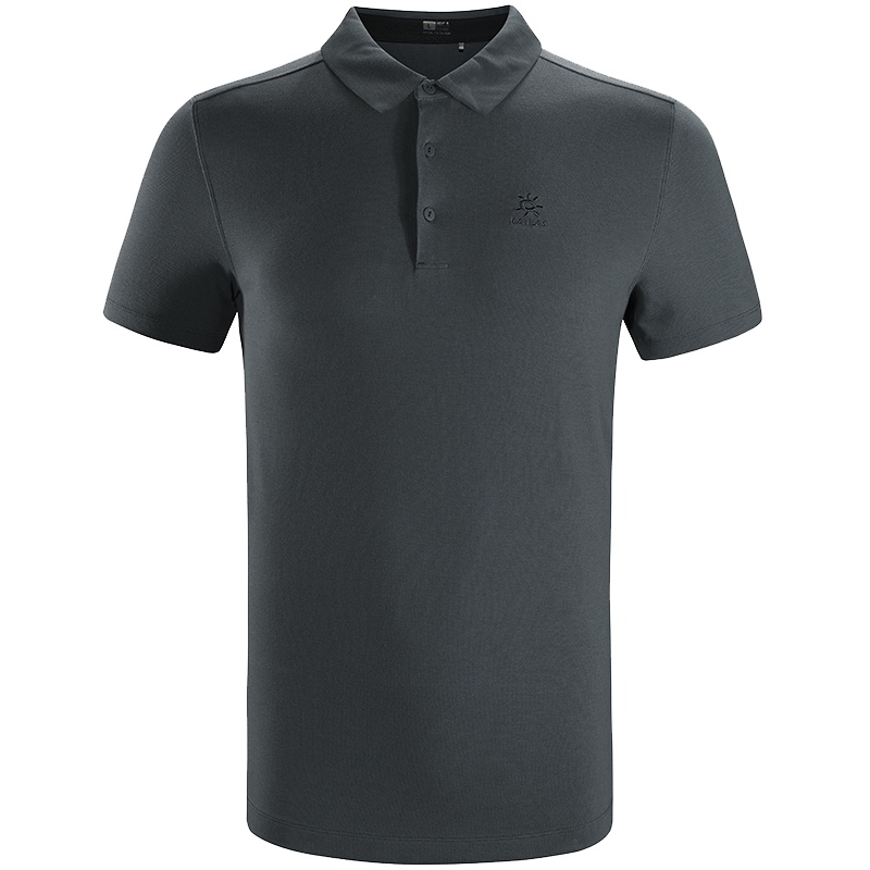 凯乐石KAILAS 户外运动跑步速干T恤男 春夏透气舒适短袖翻领运动polo衫