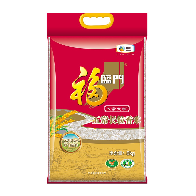 福临门 五常长粒香5kg 限定五常 纯正原香 中粮出品