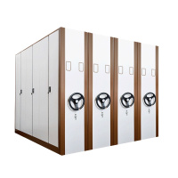 榭邦xb 移动档案密集架密集柜 套色手动密集架