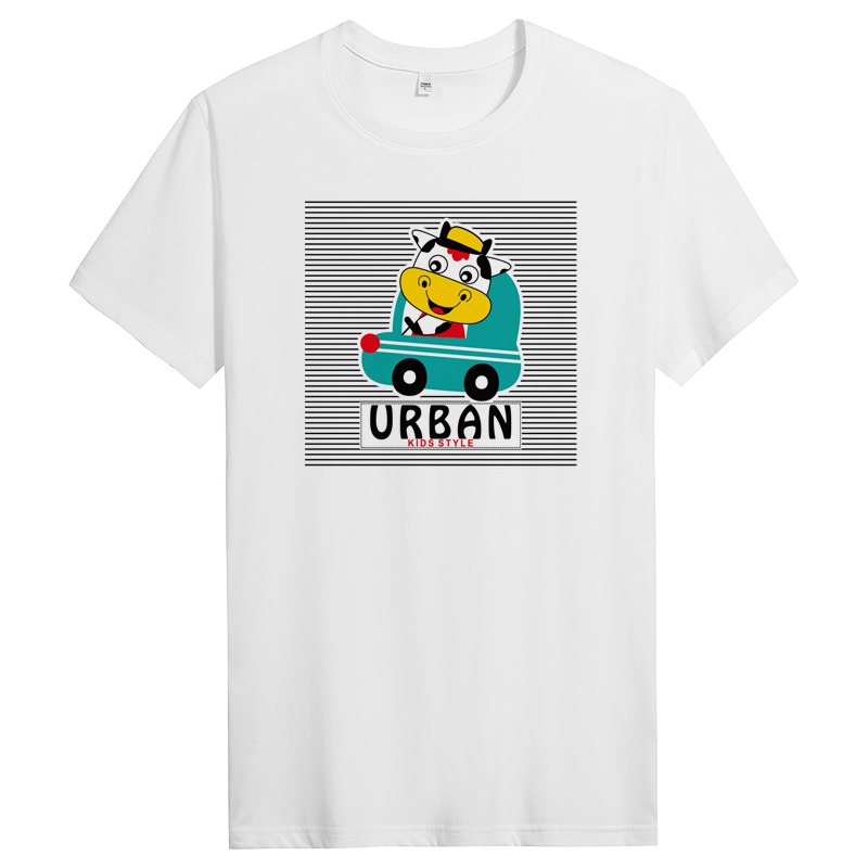 夏季男士纯棉短袖t恤修身圆领男生体恤潮流男装半袖 DT10997