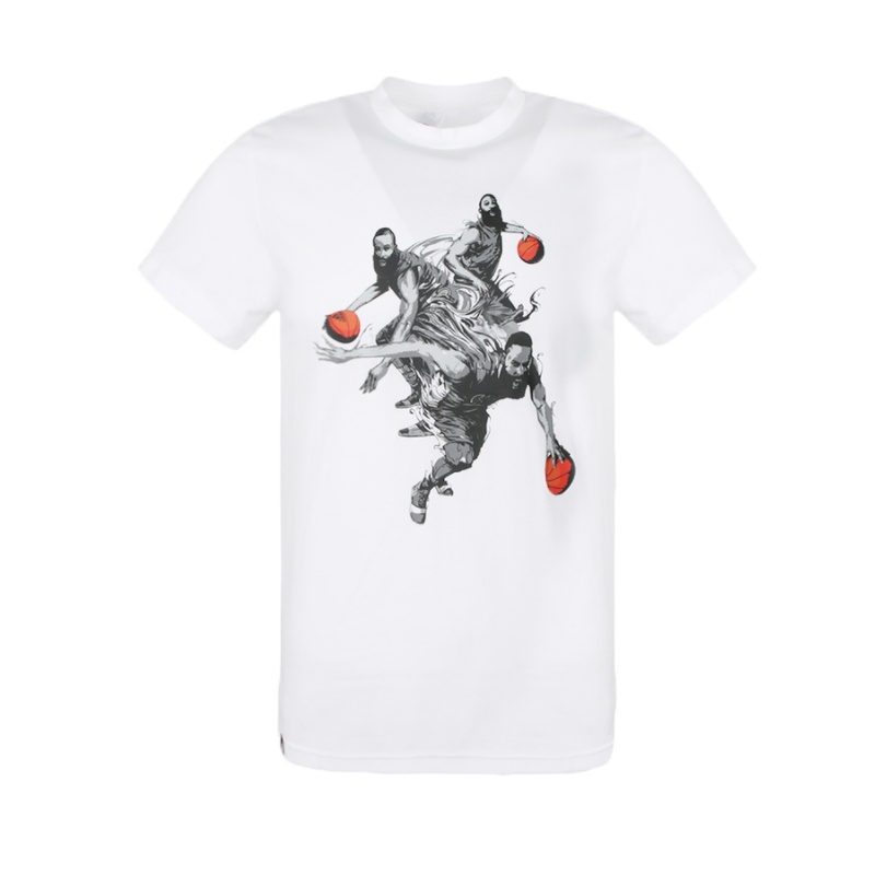 Adidas阿迪达斯短袖男2019季哈登篮球运动透气T恤DZ1872