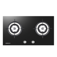 火王(Hione) 燃气灶猛火灶2WN/B液化气4.5KW大火力嵌入式燃气灶钢化玻璃火王燃气灶煤气炉灶具一级能效