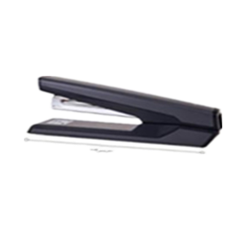 得力(deli)0463包铁金属材质订书机 全钉道办公订书器12# 黑色