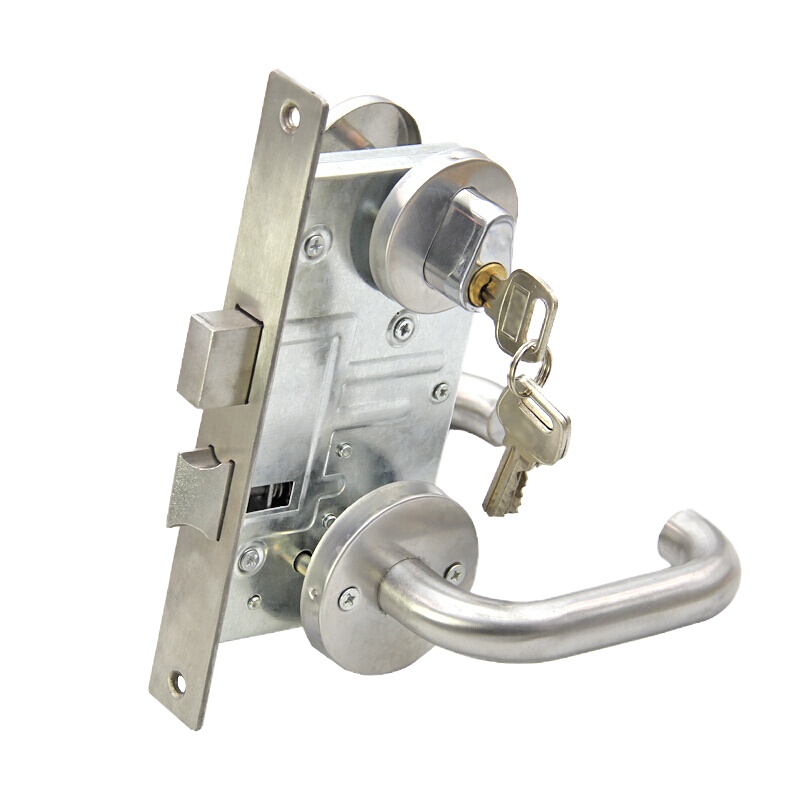 企购优品 汐岩304不锈钢防火消防锁通用型