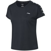 李宁训练系列女子凉爽宽松短袖T恤ATSP084-4