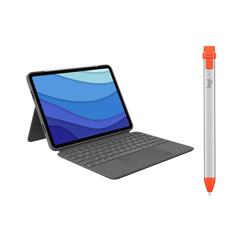 罗技(Logitech) iK1176 Combo Touch iPadPro 11英寸+CrayoniP10数字笔