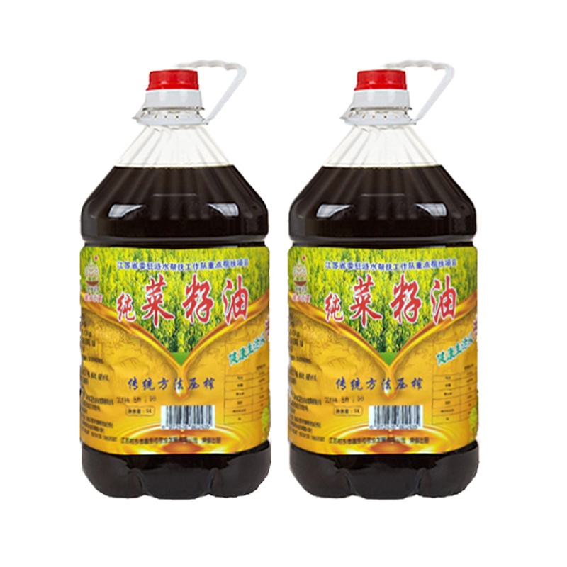 [江苏乡村振兴][财政集采][涟水]城乡志富 纯色菜籽油 5L 新