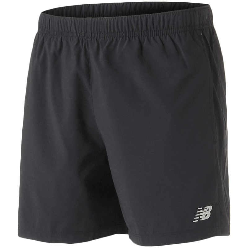 New Balance/NB男裤运动短裤梭织吸湿跑步运动裤AMS81278 L AMS81278-BK黑色